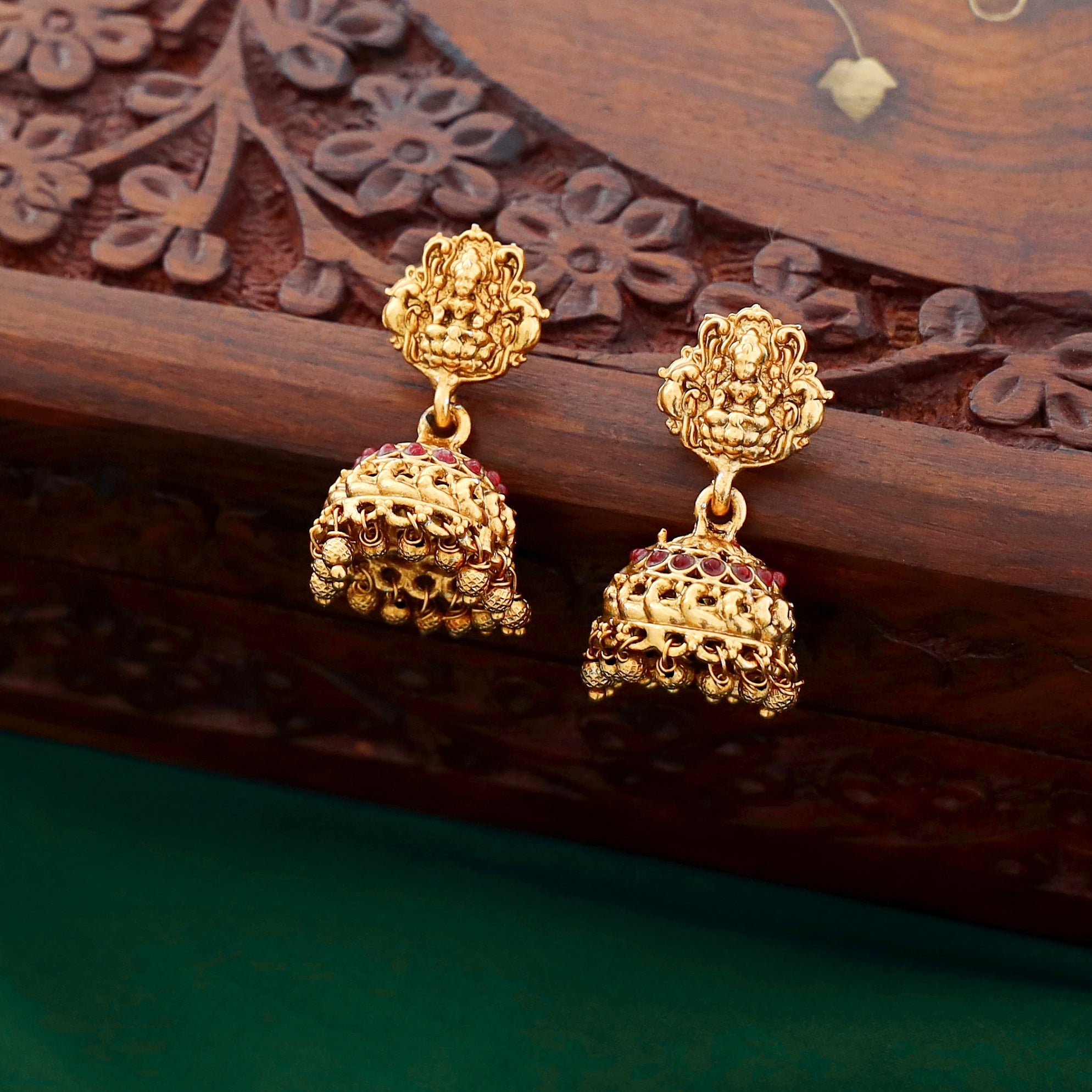 Vijayalakshmi Long Haram With Jhumka