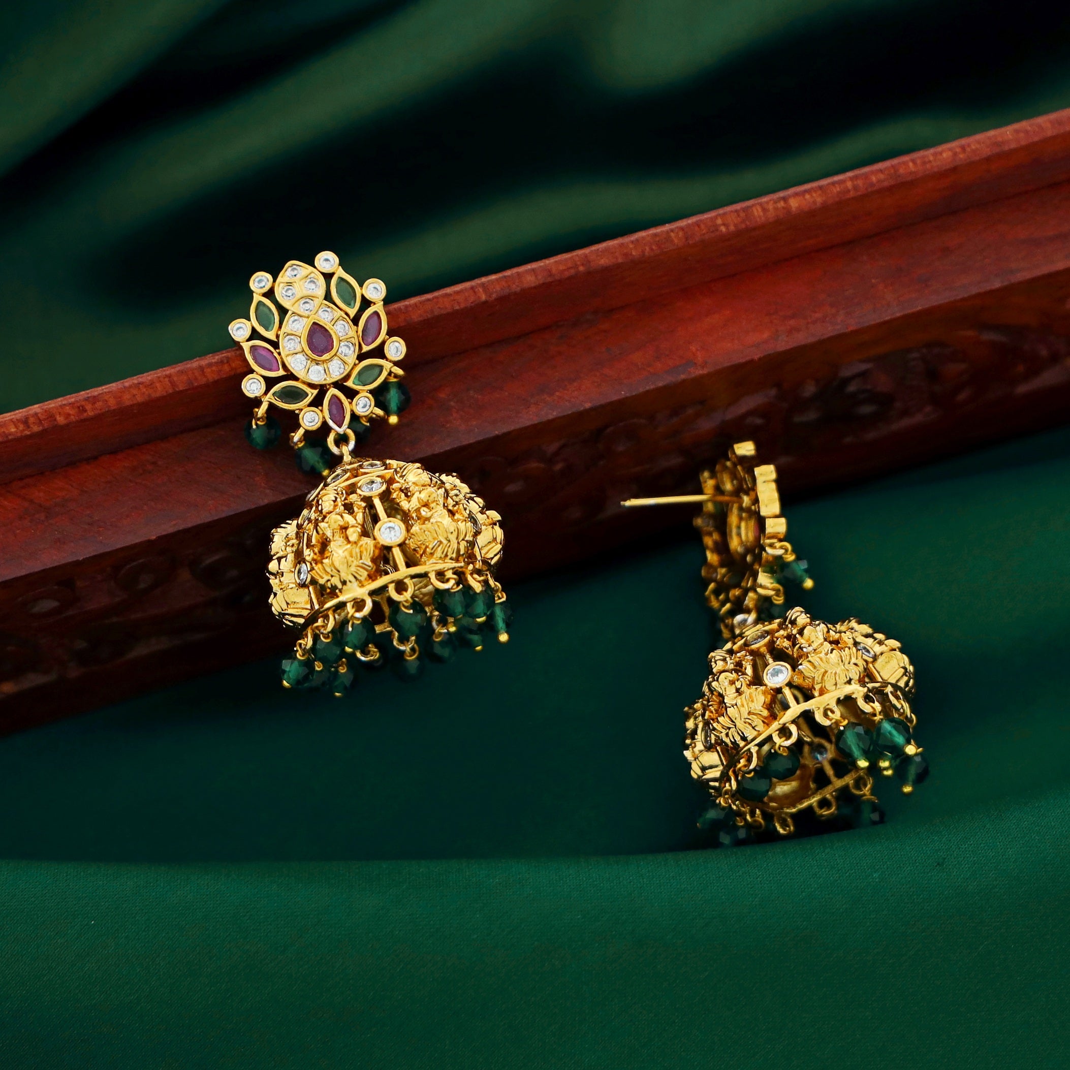 Karishma Golden Lekshmi Jhumka