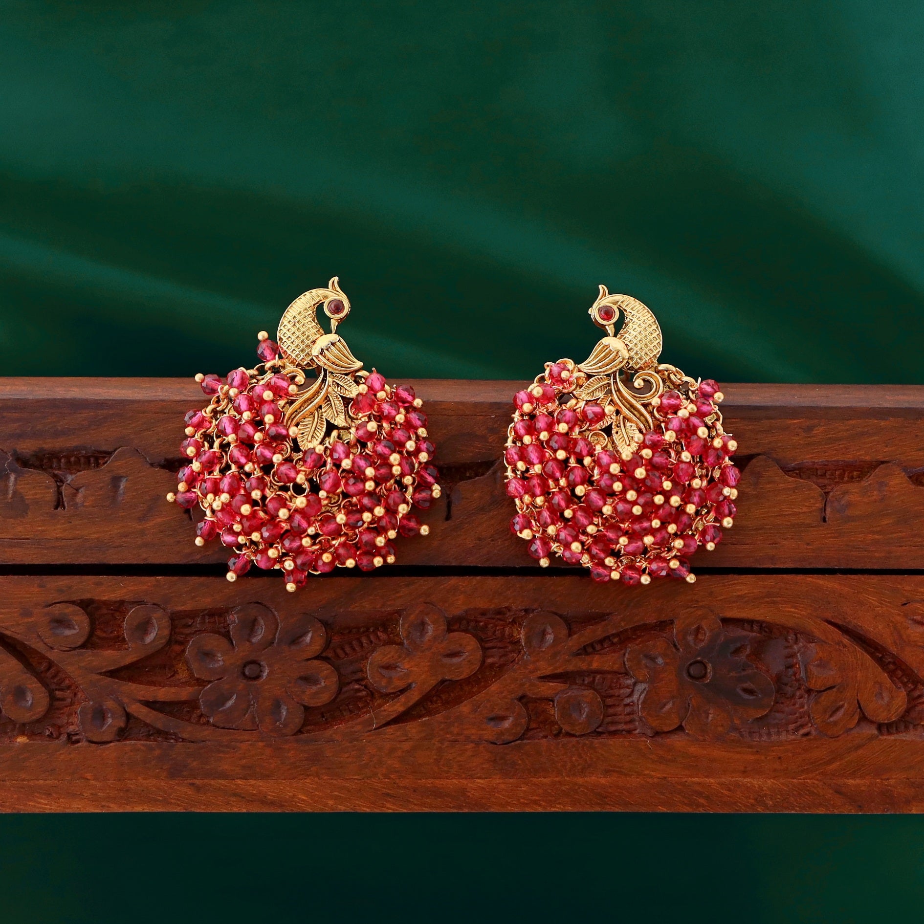 Mayura Beaded Earring
