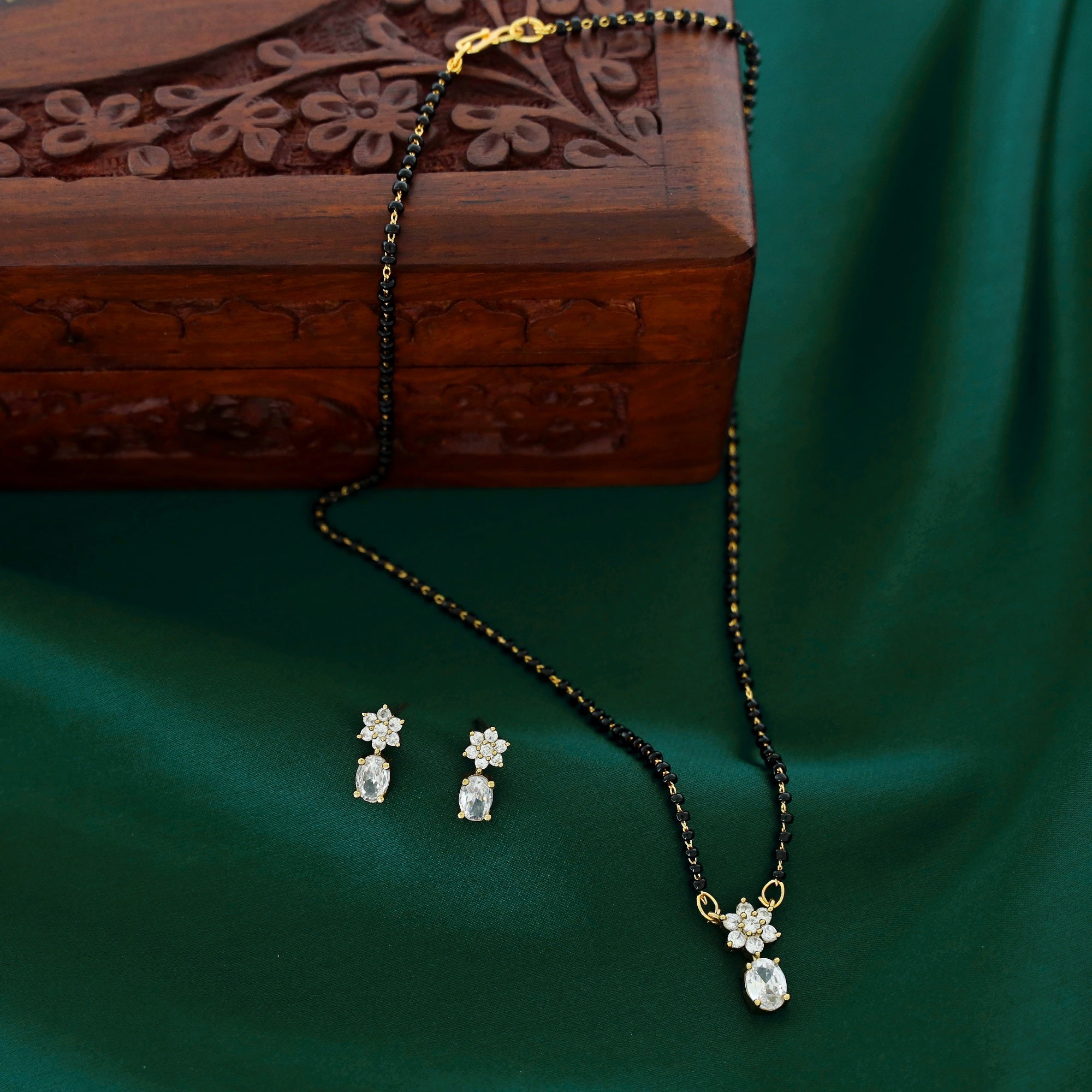 Kalyani Mangalsutra With Earring