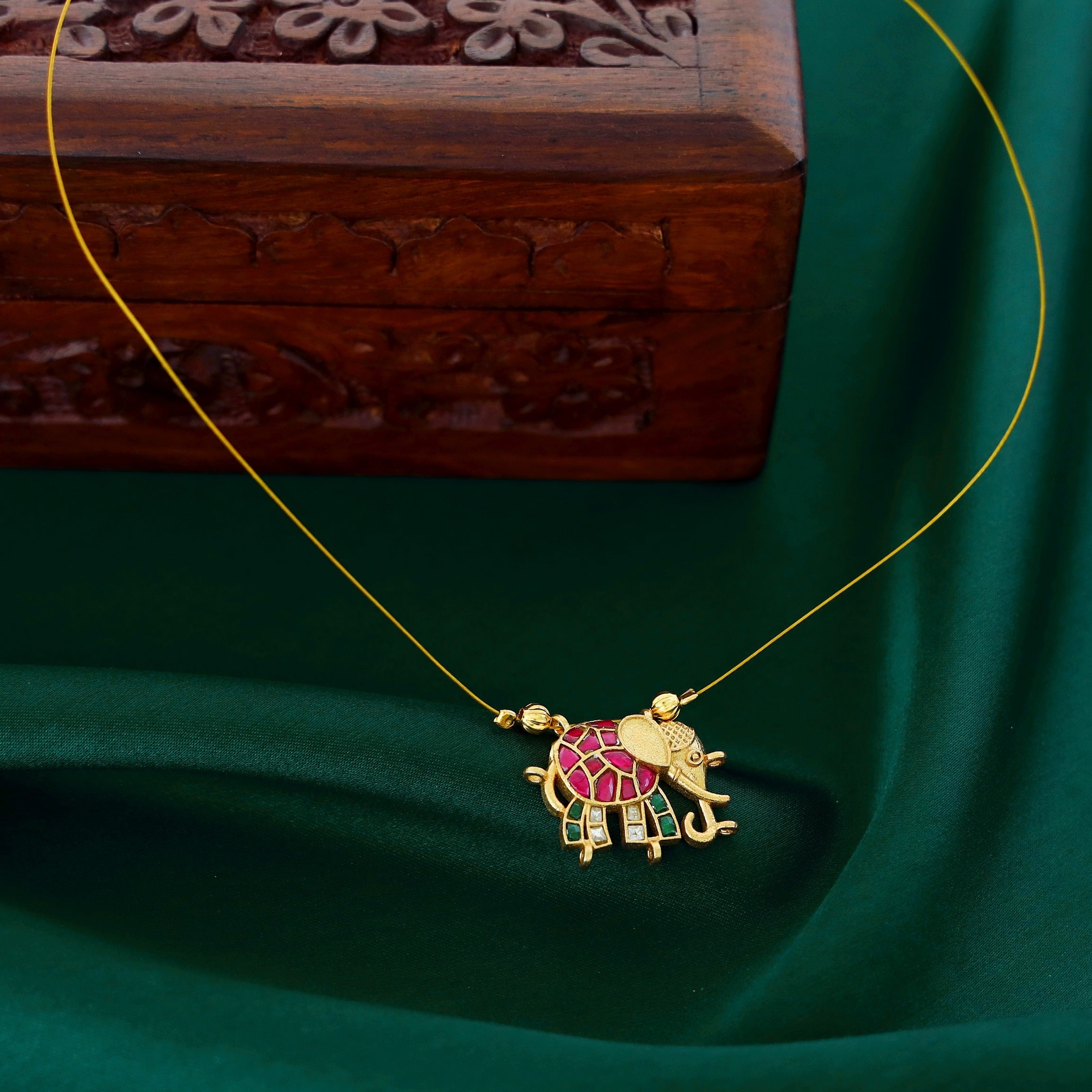 Banasmita Elephant String Neckpiece
