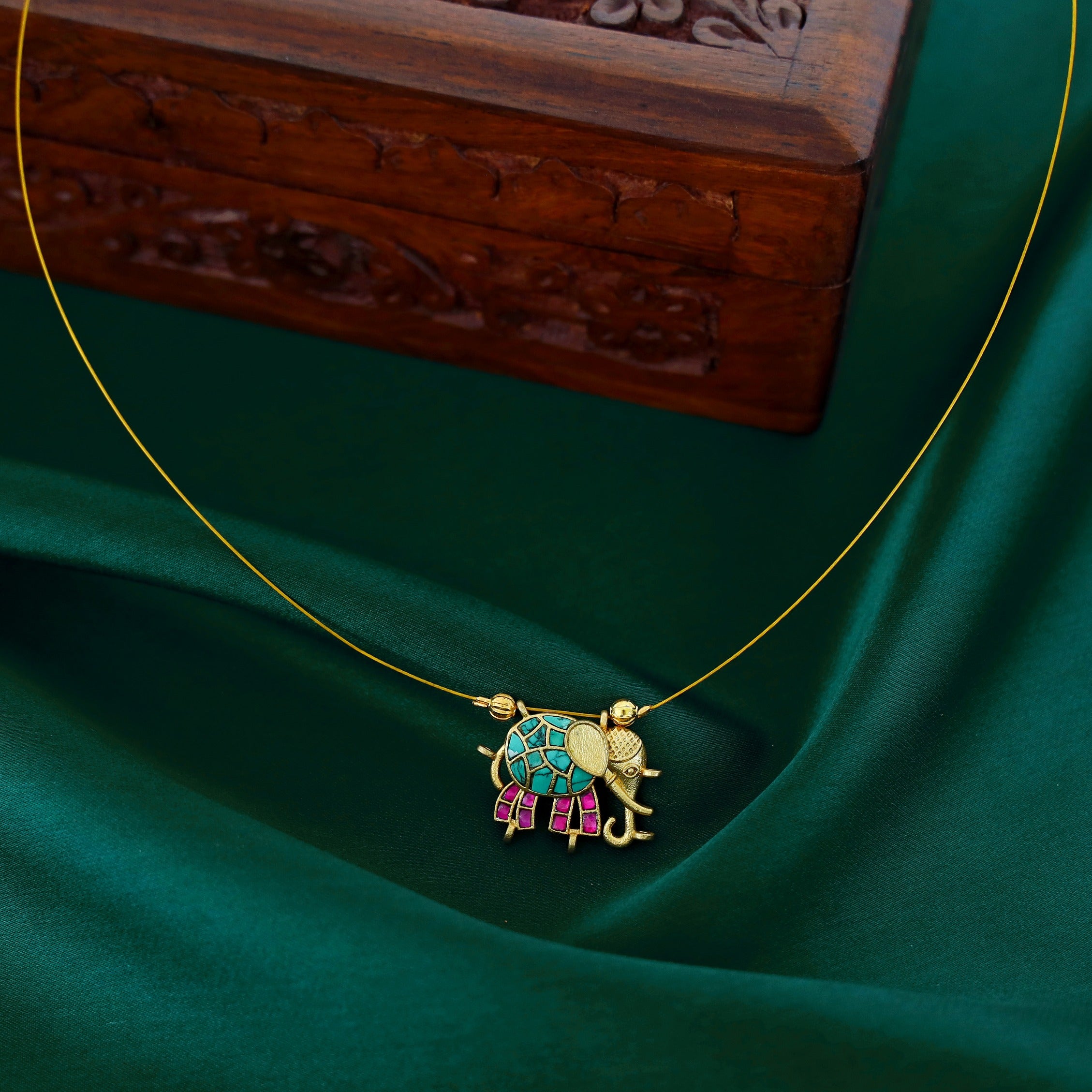 Banasmita Elephant String Neckpiece