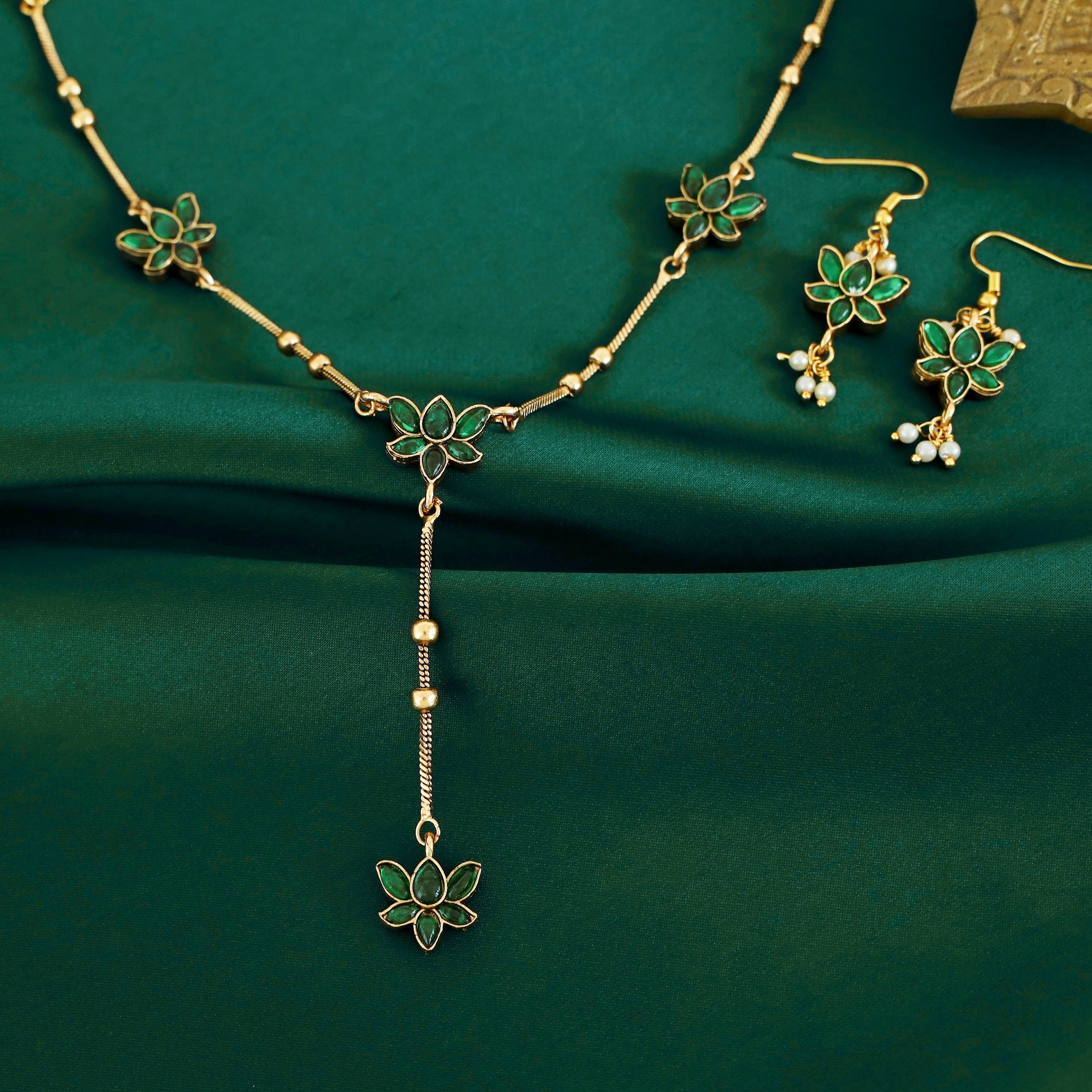 Tanya Reversible Neckpiece With Drops