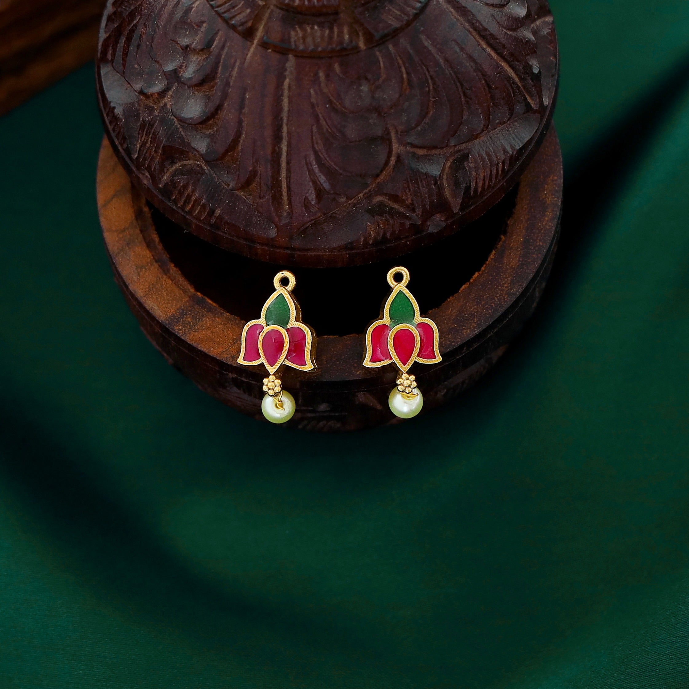 Dhala Padma Choker With Earring