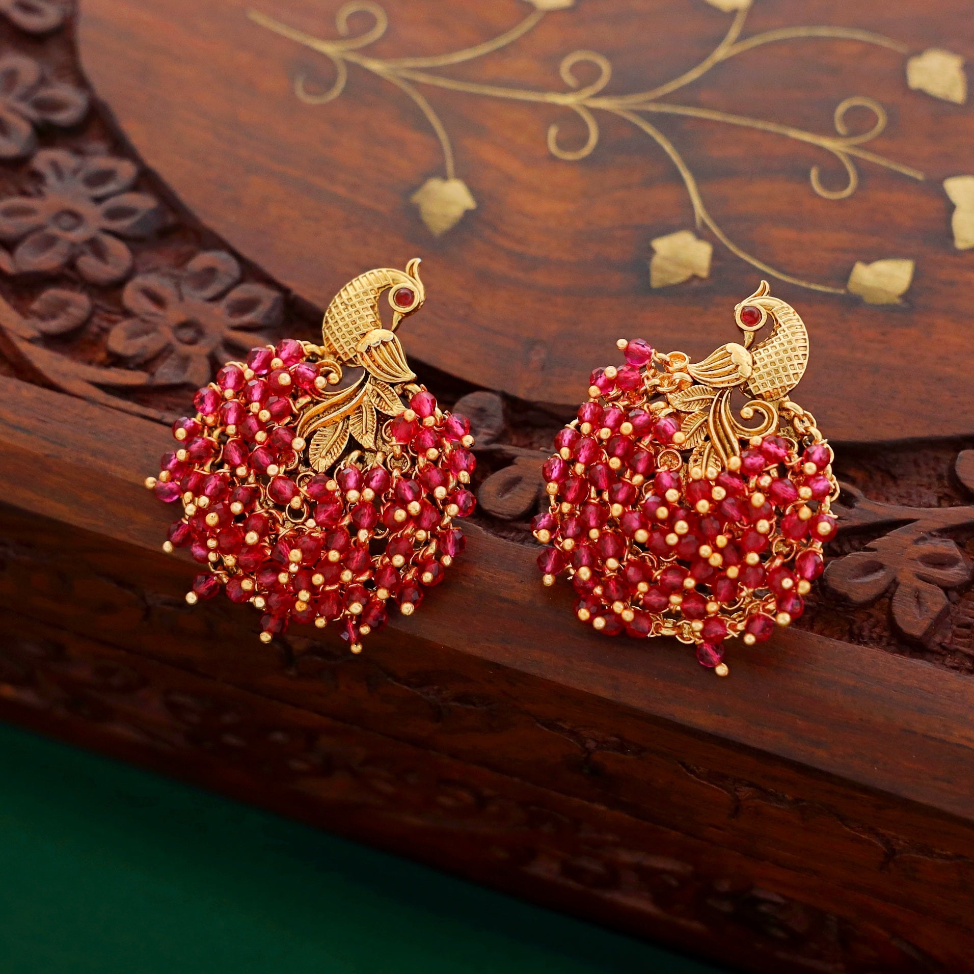 Mayura Beaded Earring