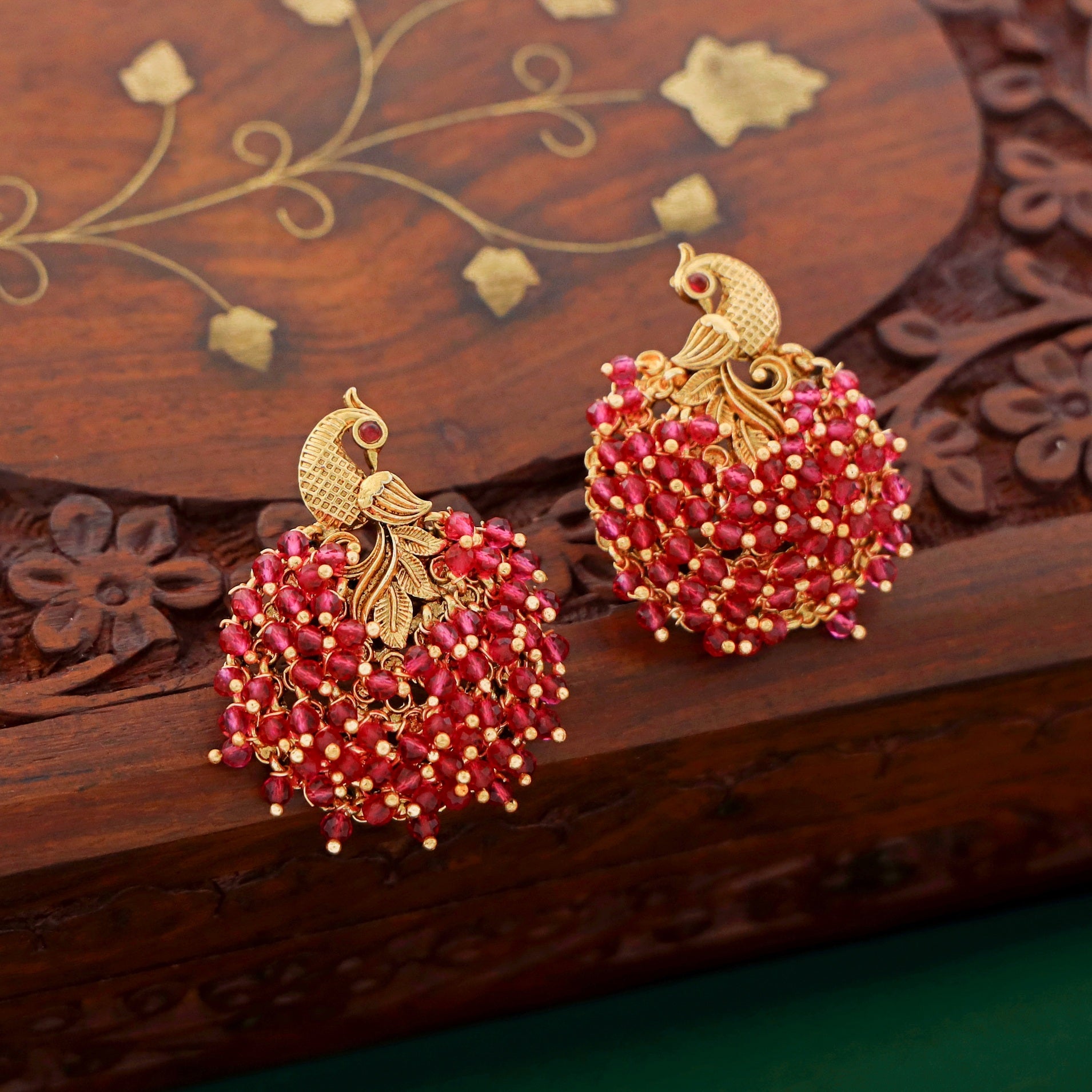 Mayura Beaded Earring
