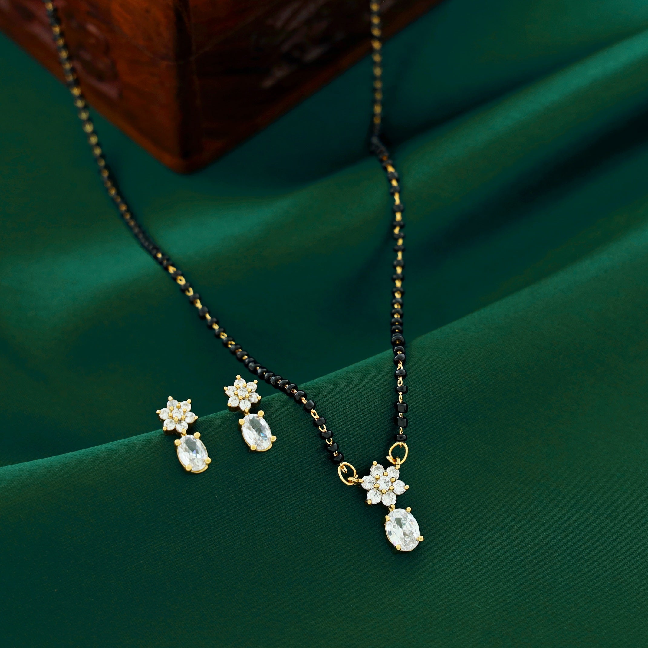 Kalyani Mangalsutra With Earring