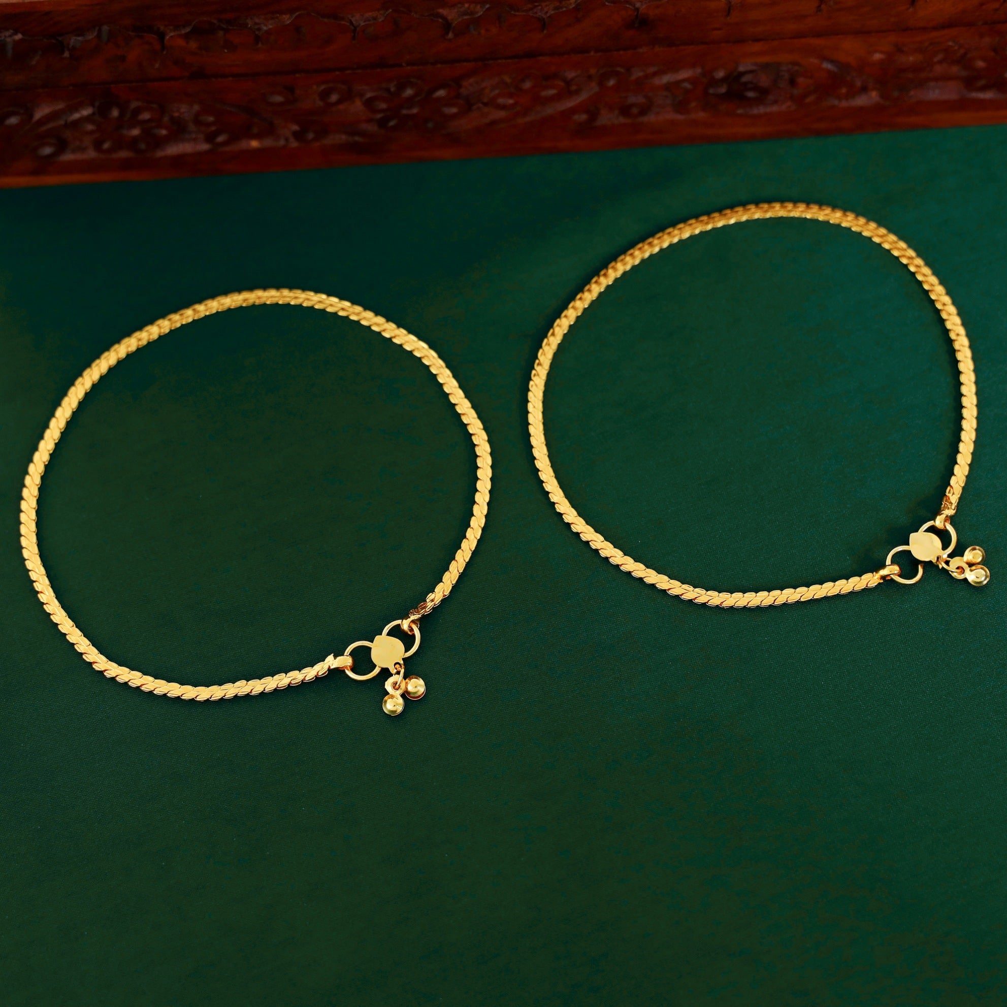Golden Chain Anklet