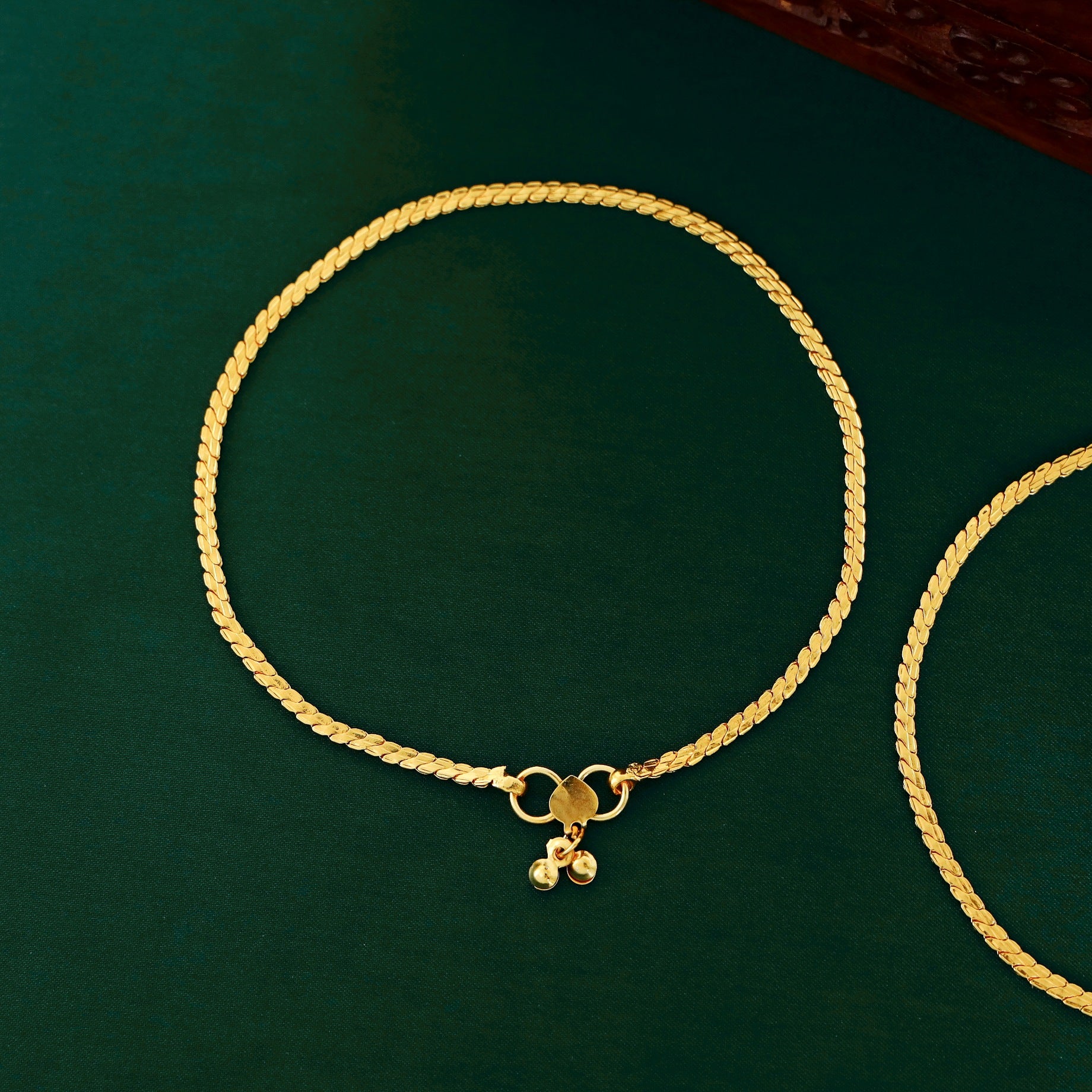 Golden Chain Anklet