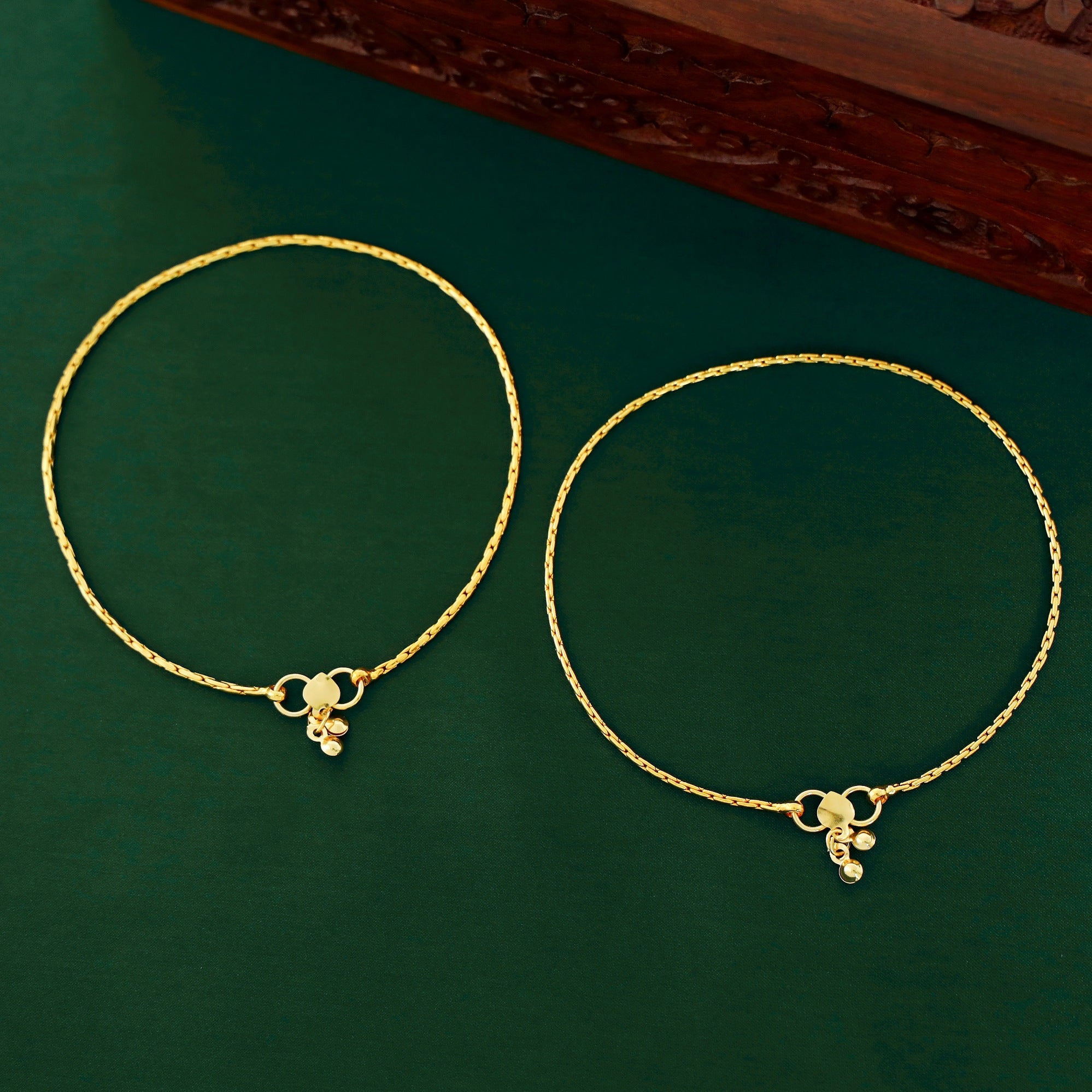 Golden Chain Anklet
