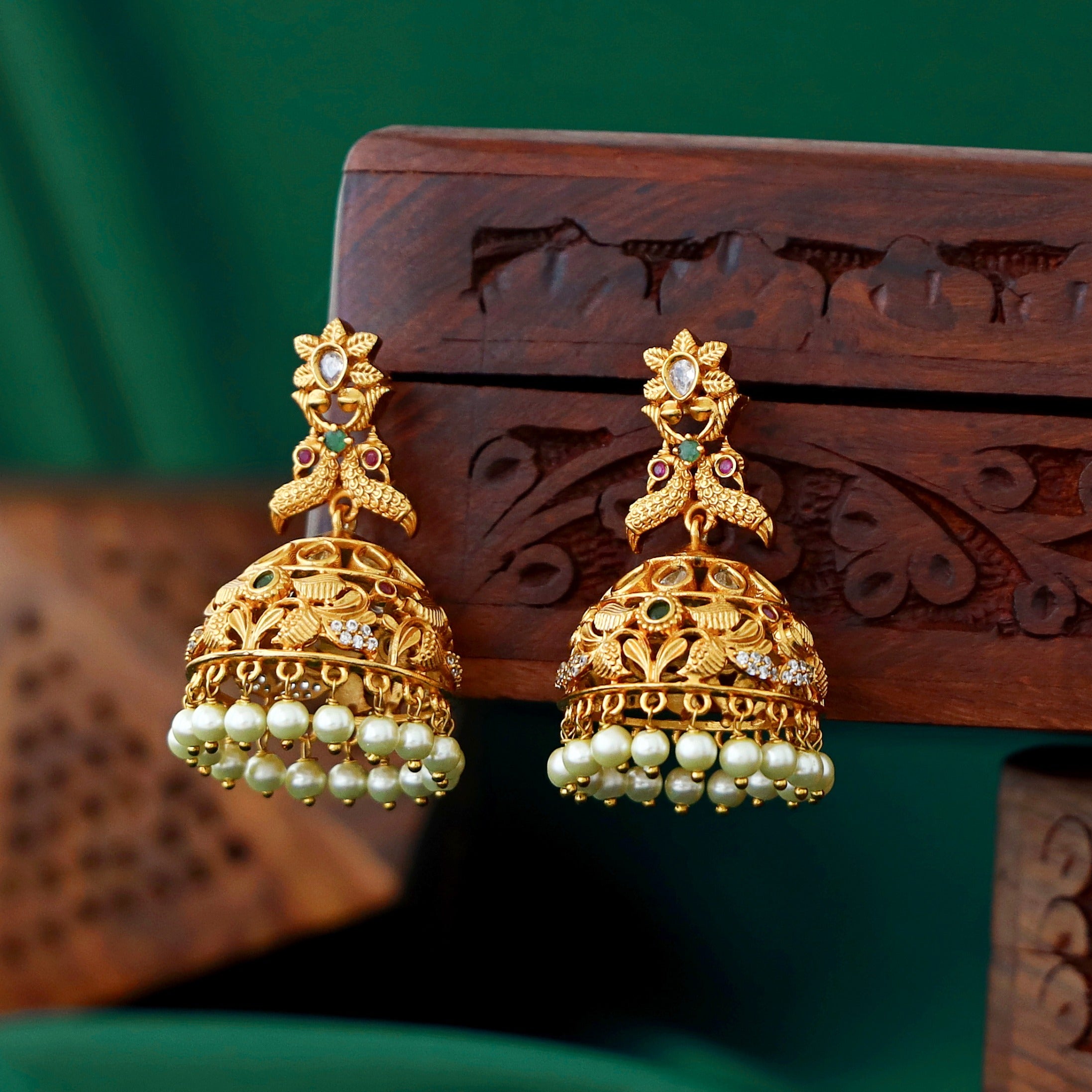 Bhaswati Pearl Jhumka