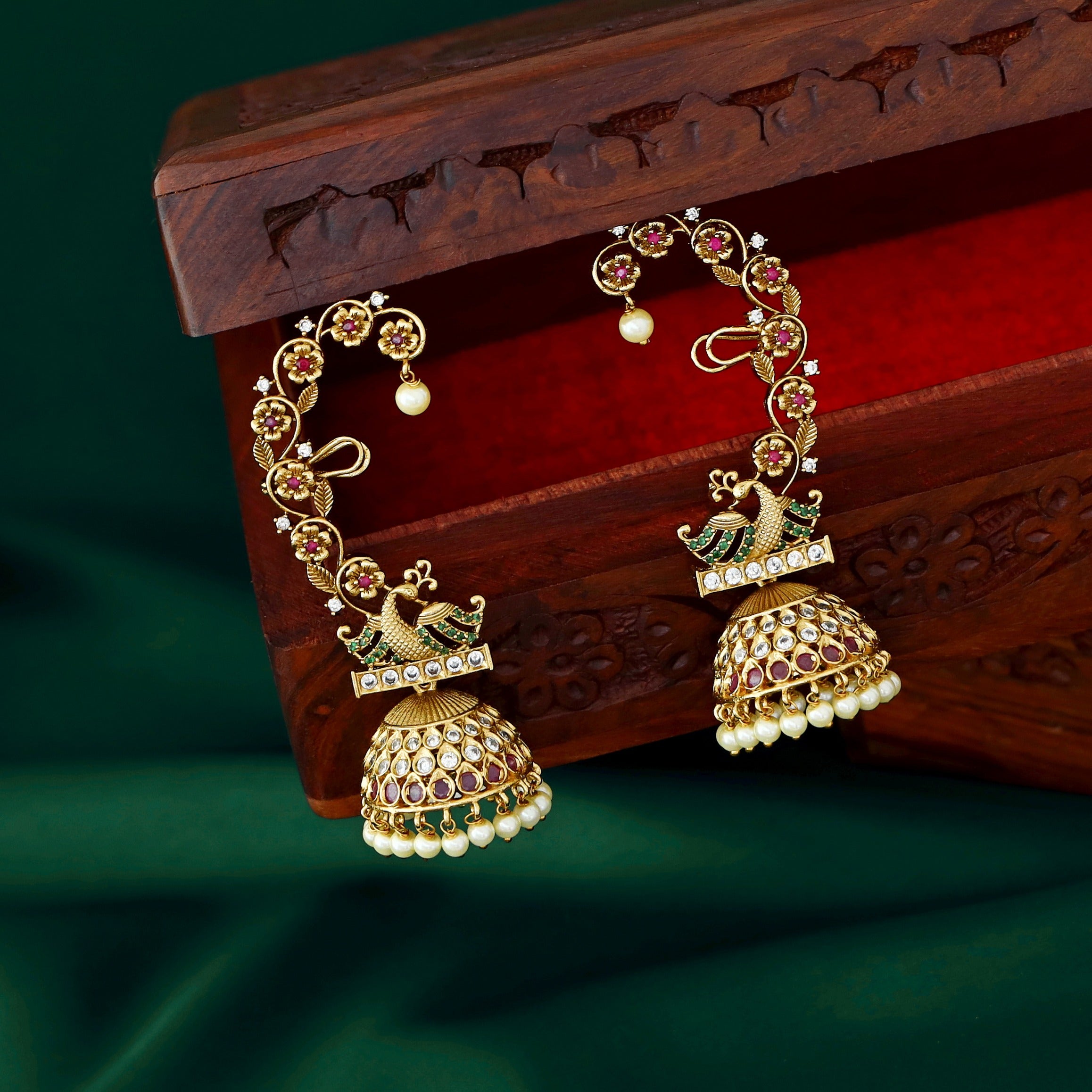 Nayanika Ear Cuff Jhumka