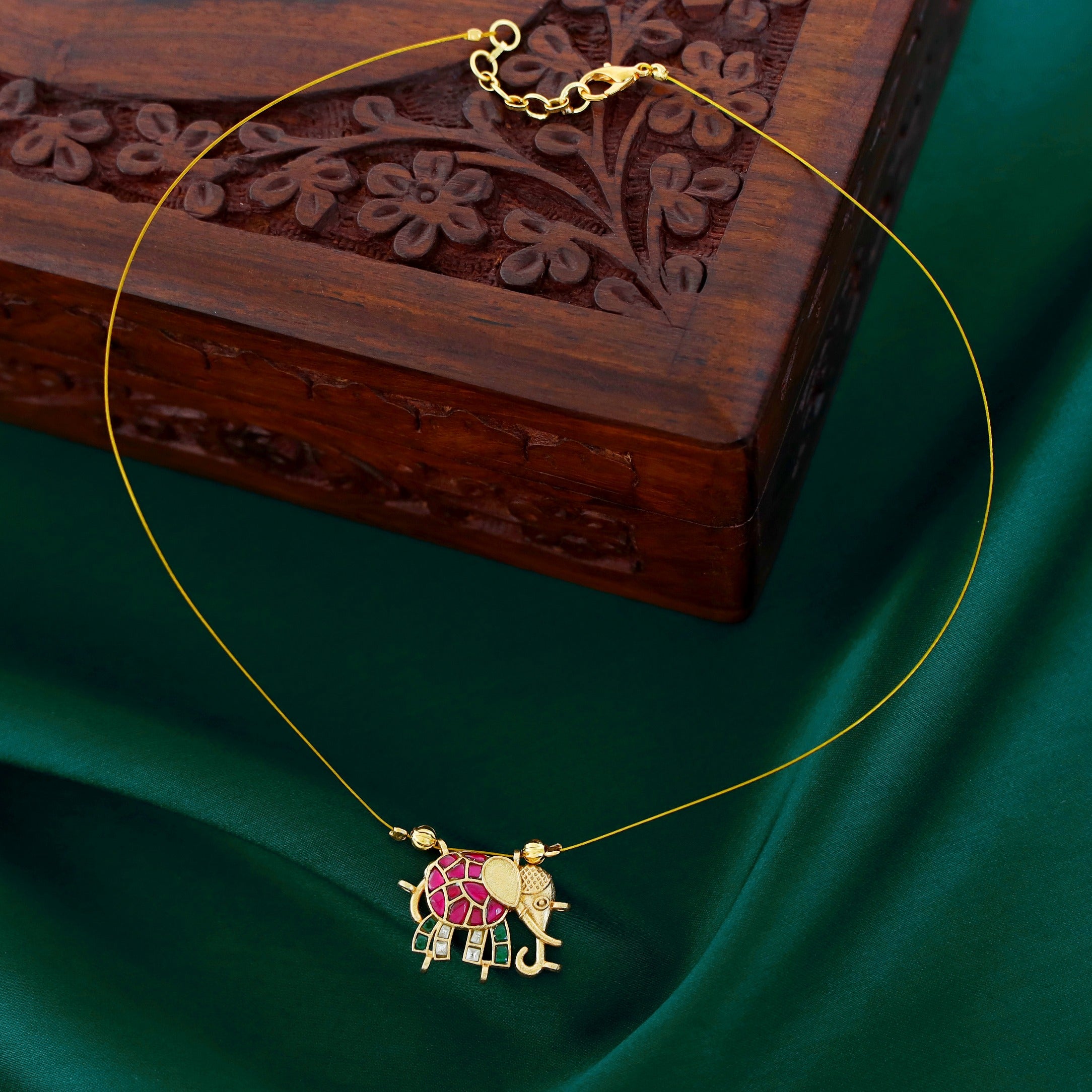 Banasmita Elephant String Neckpiece