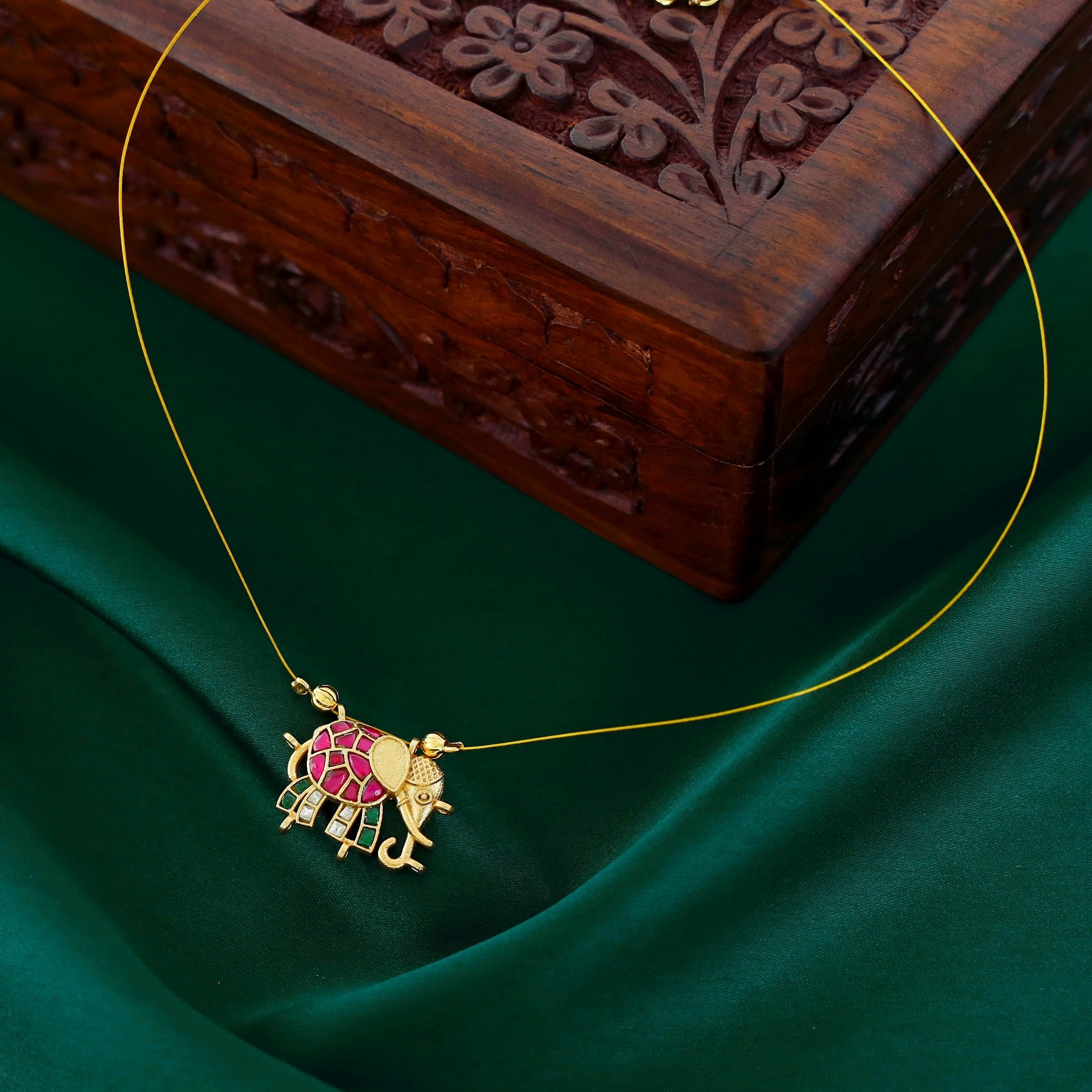 Banasmita Elephant String Neckpiece