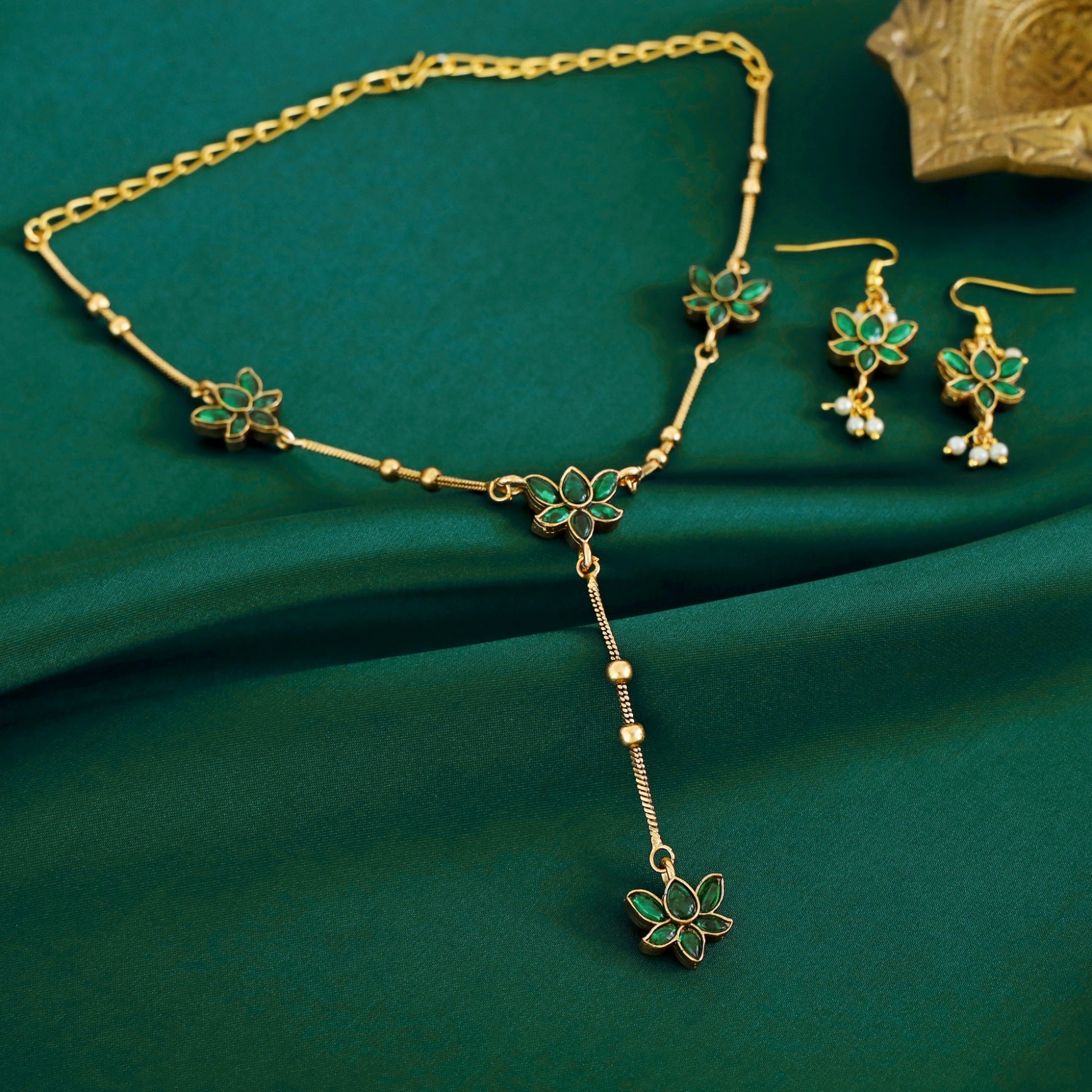 Tanya Reversible Neckpiece With Drops